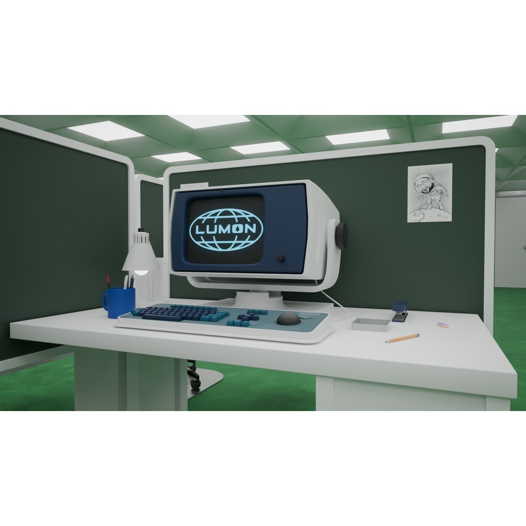 Severance Office 3D Model – High-Quality Architectural Asset, FBX, OBJ - View 15