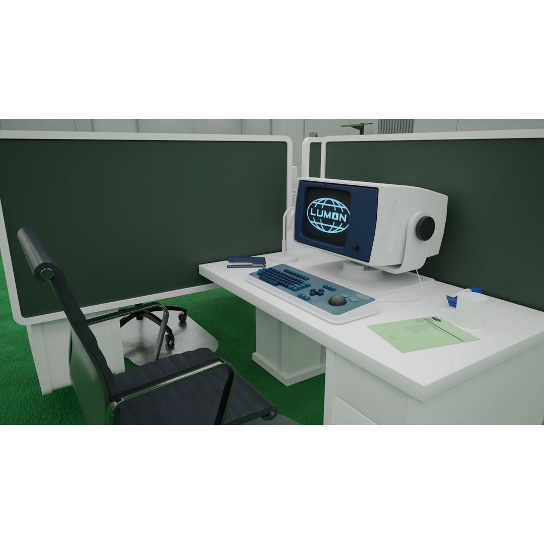 Severance Office 3D Model – High-Quality Architectural Asset, FBX, OBJ - View 16