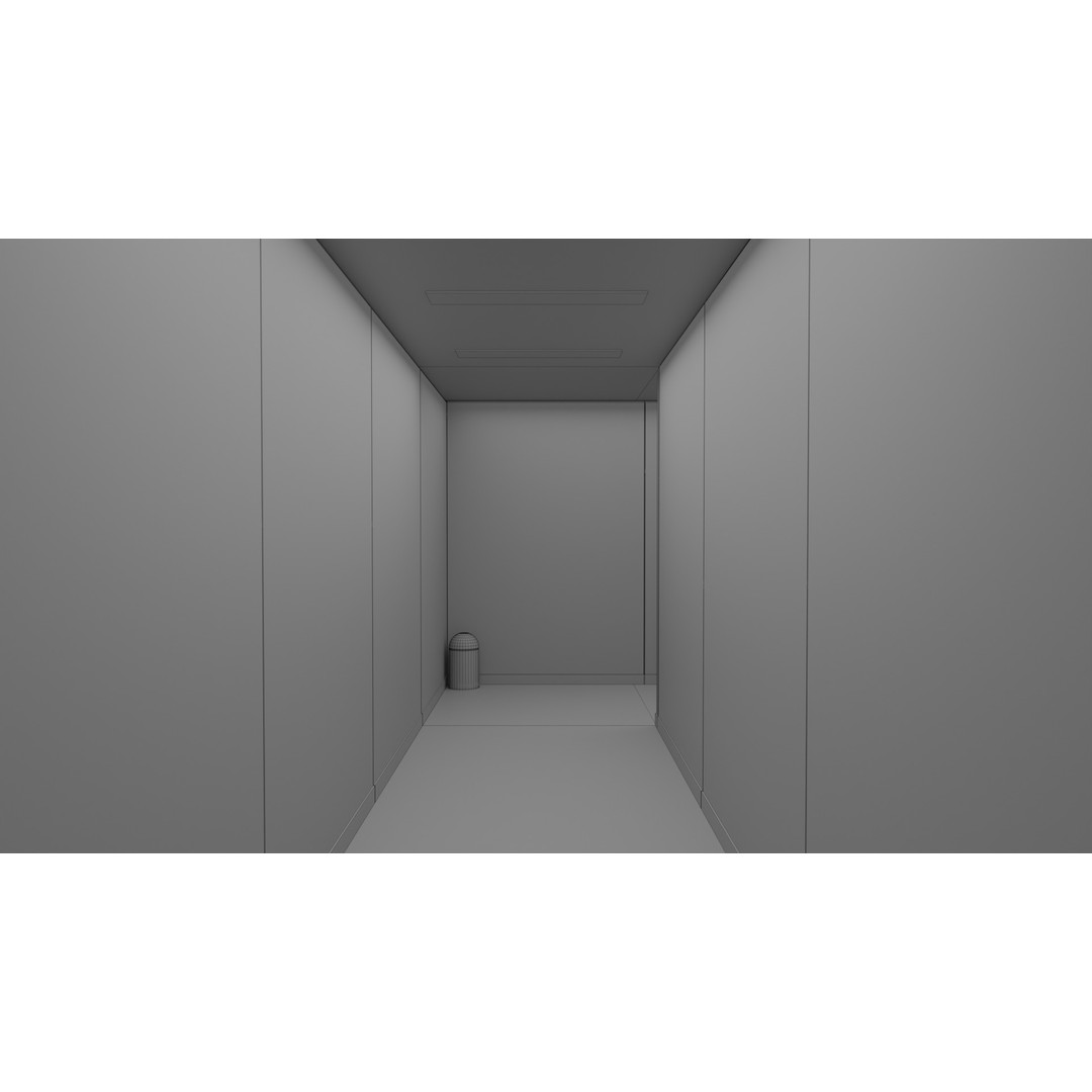 Severance Office 3D Model – High-Quality Architectural Asset, FBX, OBJ - View 21
