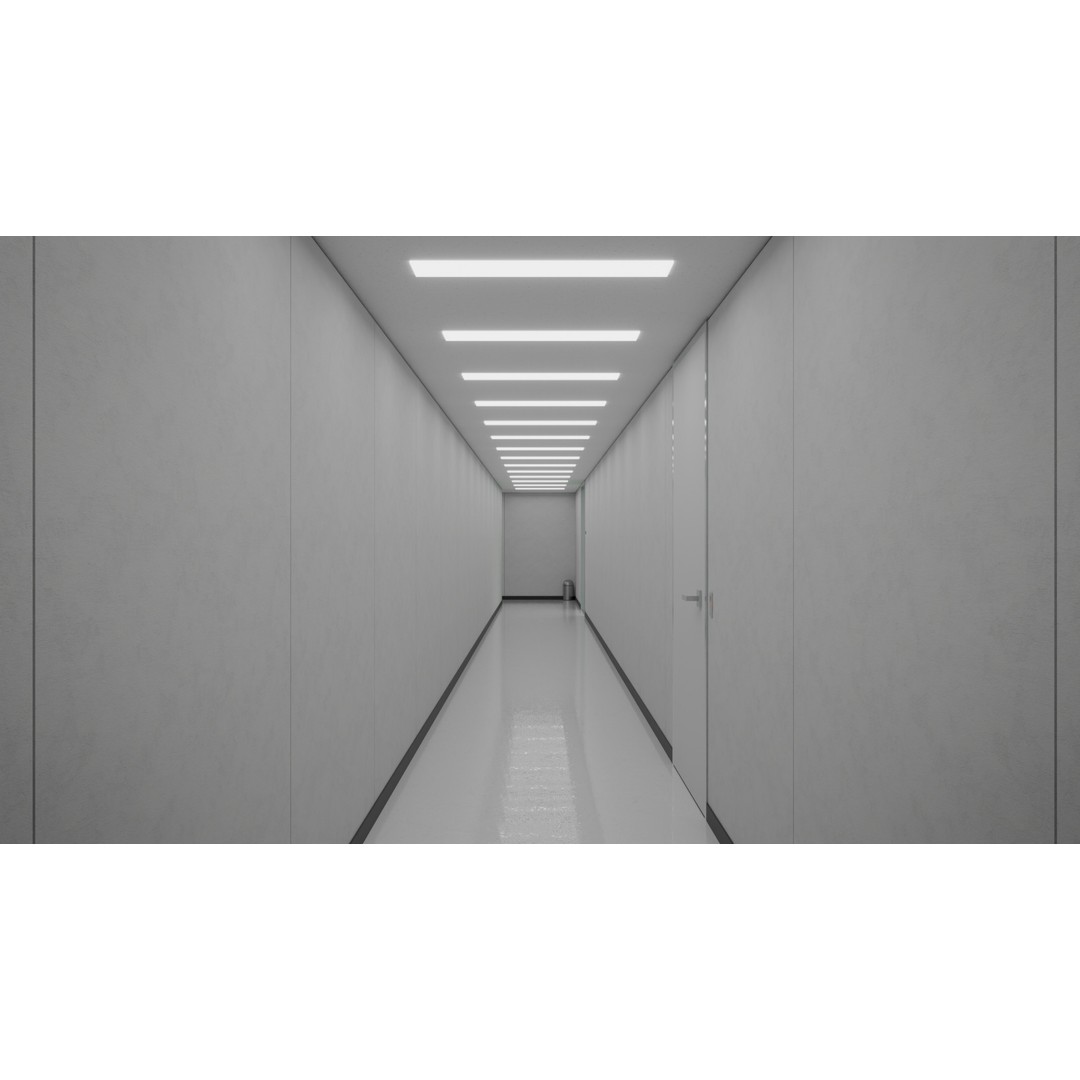 Severance Office 3D Model – High-Quality Architectural Asset, FBX, OBJ - View 7