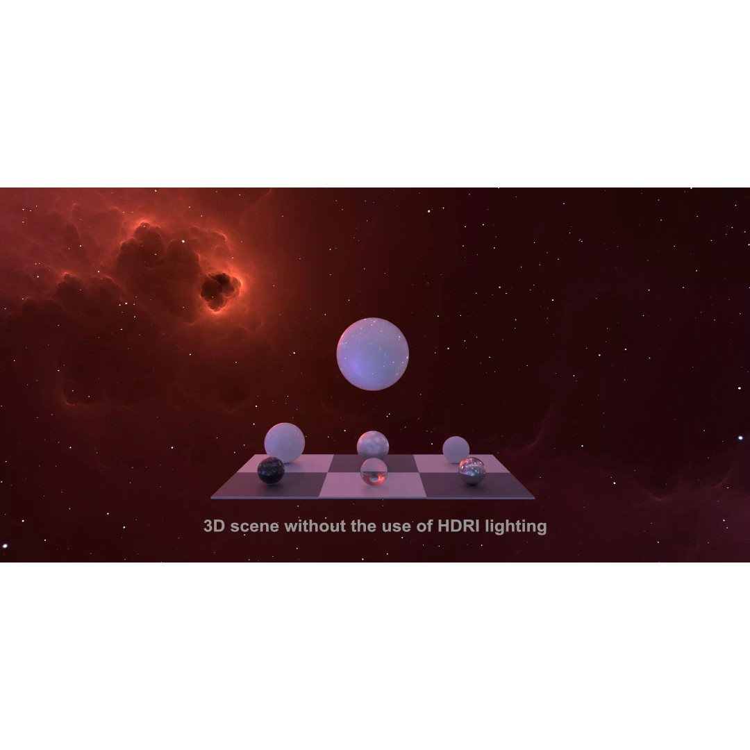 360 Degree 16K HDRI Space Background 3D Model – Equirectangular Environment Map - View 12