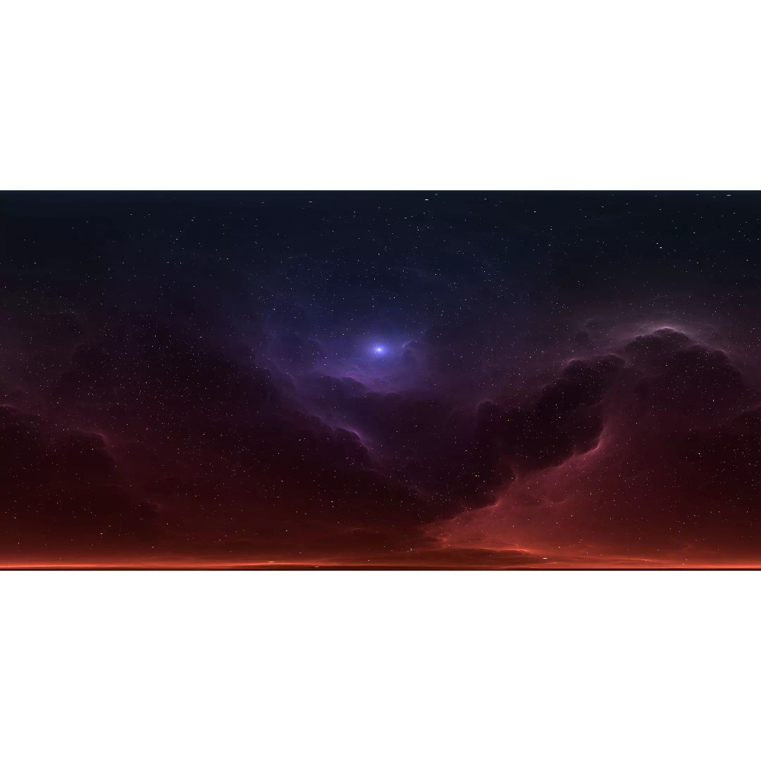 360 Degree 16K HDRI Space Background 3D Model – Equirectangular Environment Map - View 3