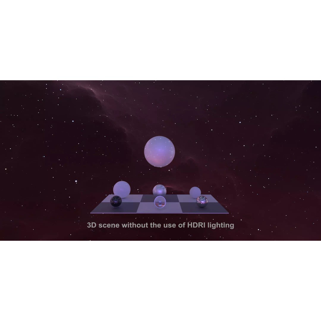 360 Degree 16K HDRI Space Background 3D Model – Equirectangular Environment Map - View 9