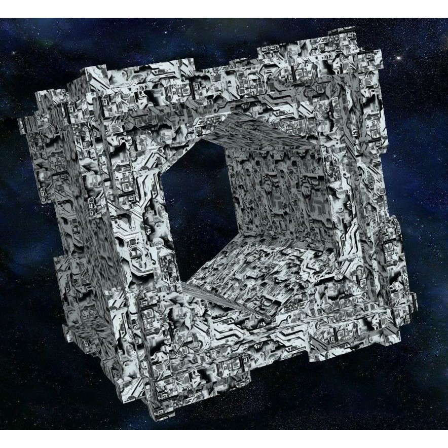 40 Seamless Sci-fi Patterns 3D Model – Corroded Textures, JPEG