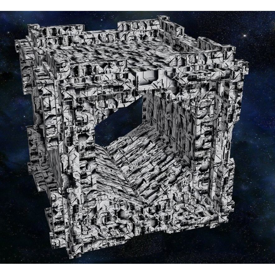 40 Seamless Sci-fi Patterns 3D Model – Corroded Textures, JPEG - View 17