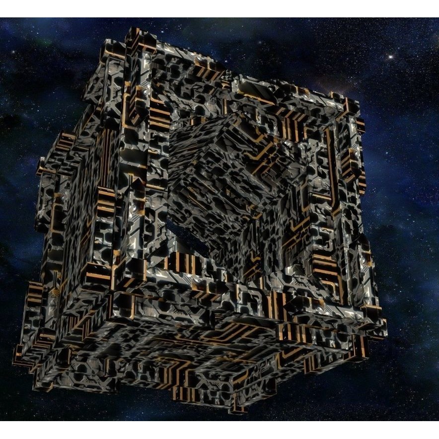 40 Seamless Sci-fi Patterns 3D Model – Corroded Textures, JPEG - View 42