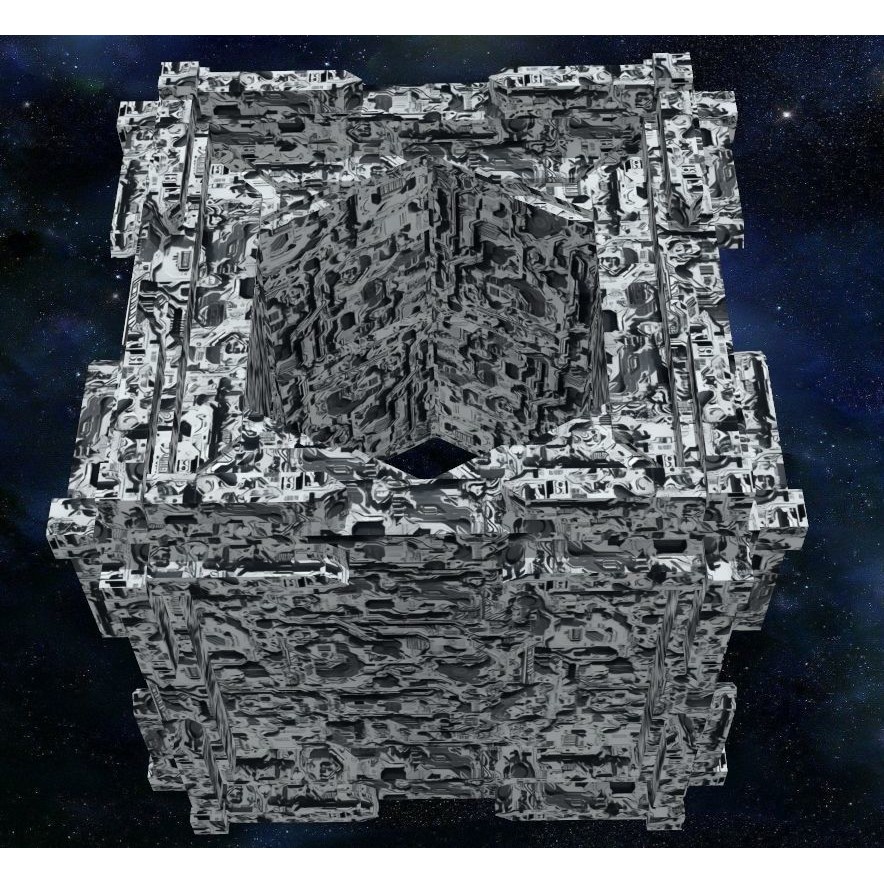 40 Seamless Sci-fi Patterns 3D Model – Corroded Textures, JPEG - View 48