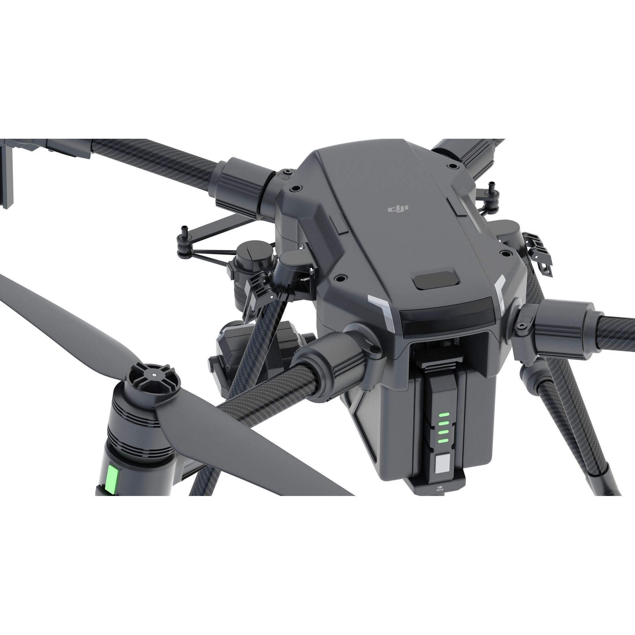 DJI Matrice 200 Series V2 - Game-Ready 3D Model - View 11
