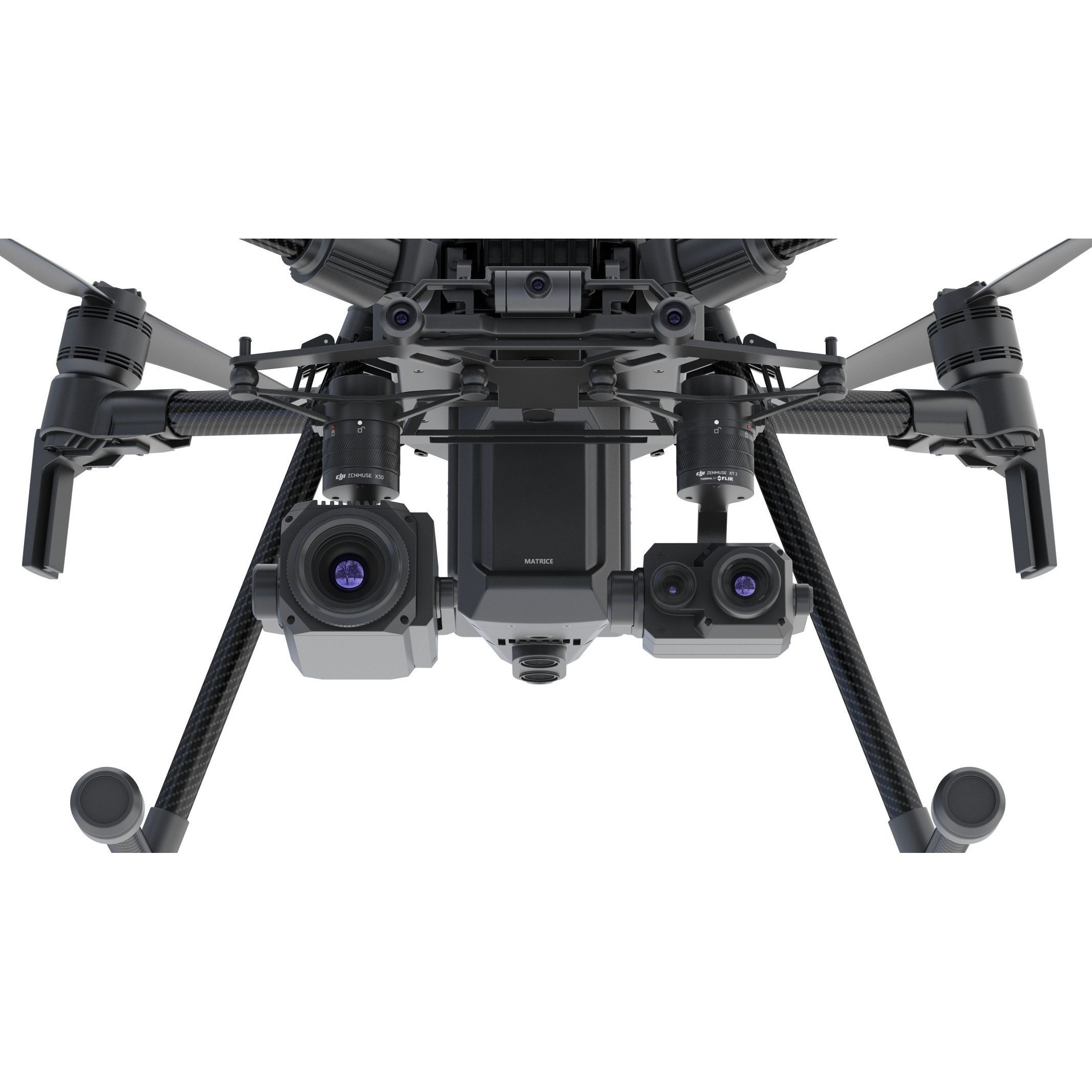 DJI Matrice 200 Series V2 - Game-Ready 3D Model - View 13
