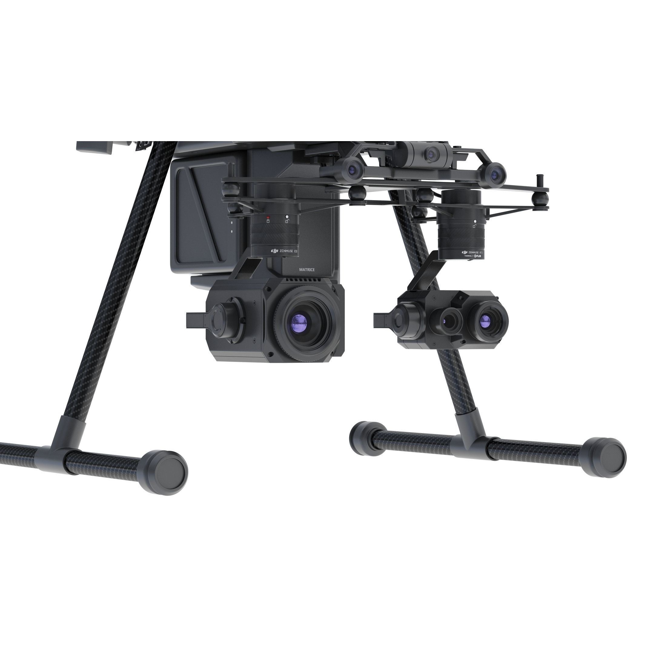 DJI Matrice 200 Series V2 - Game-Ready 3D Model - View 5