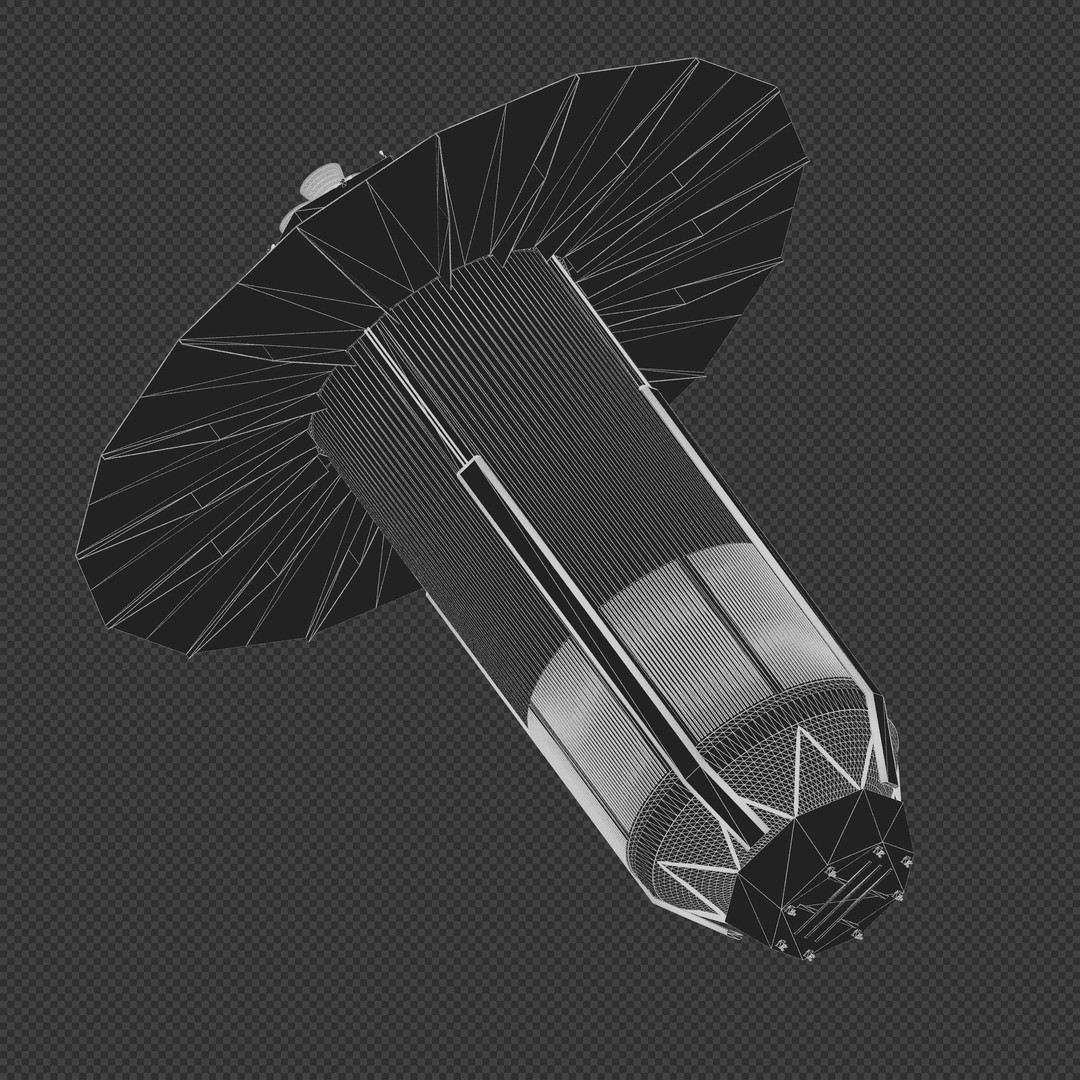 Blue Moon Human Landing System 3D Model – PBR Spacecraft, Blender, FBX - View 17