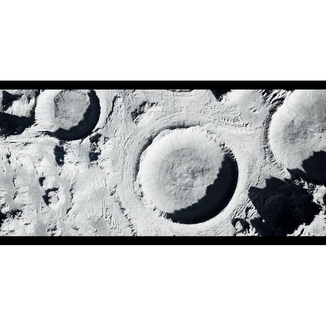 Moon Landscapes 3D Model – Detailed Lunar Terrain Pack, UE Project - View 6