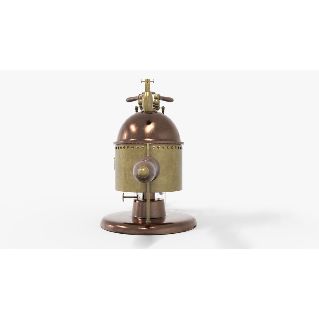 Carbolic Spray Lister 3D Model – Low Poly Medical Asset, FBX - View 6