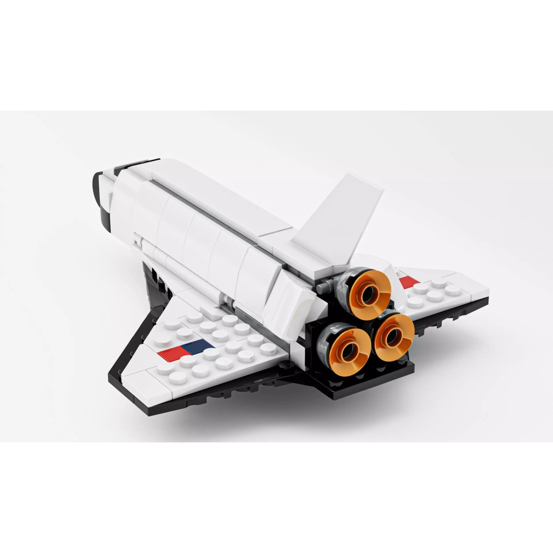 Modular Space Shuttle 3D Model – Low Poly Game Asset, FBX - View 6