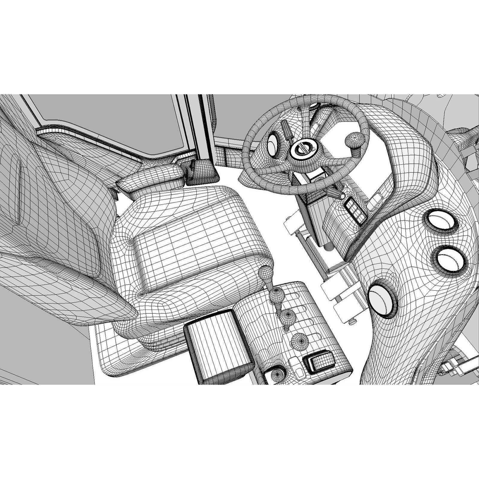 Volvo L60H Wheel Loader - High-Detail 3D Model - View 19