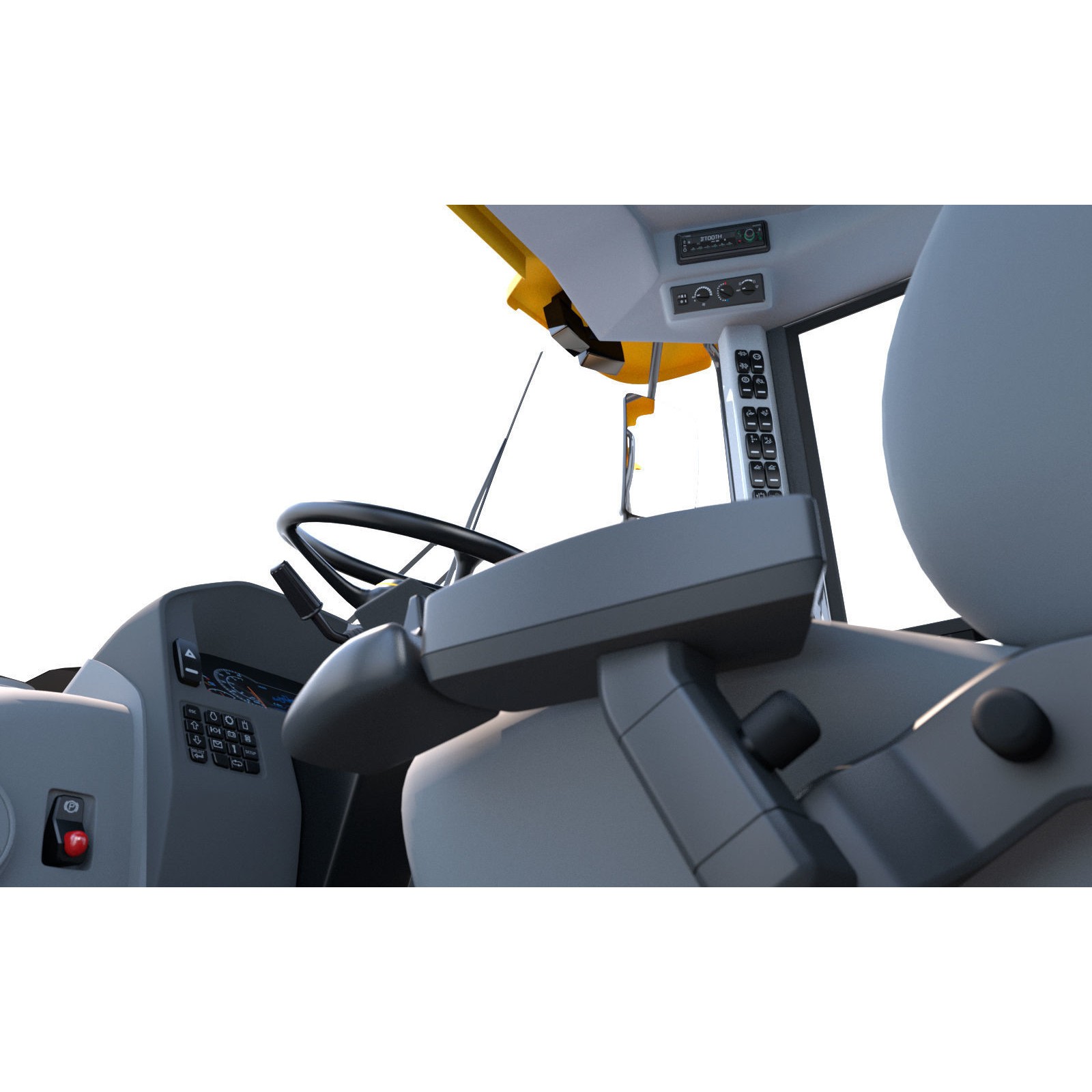 Volvo L60H Wheel Loader - High-Detail 3D Model - View 8