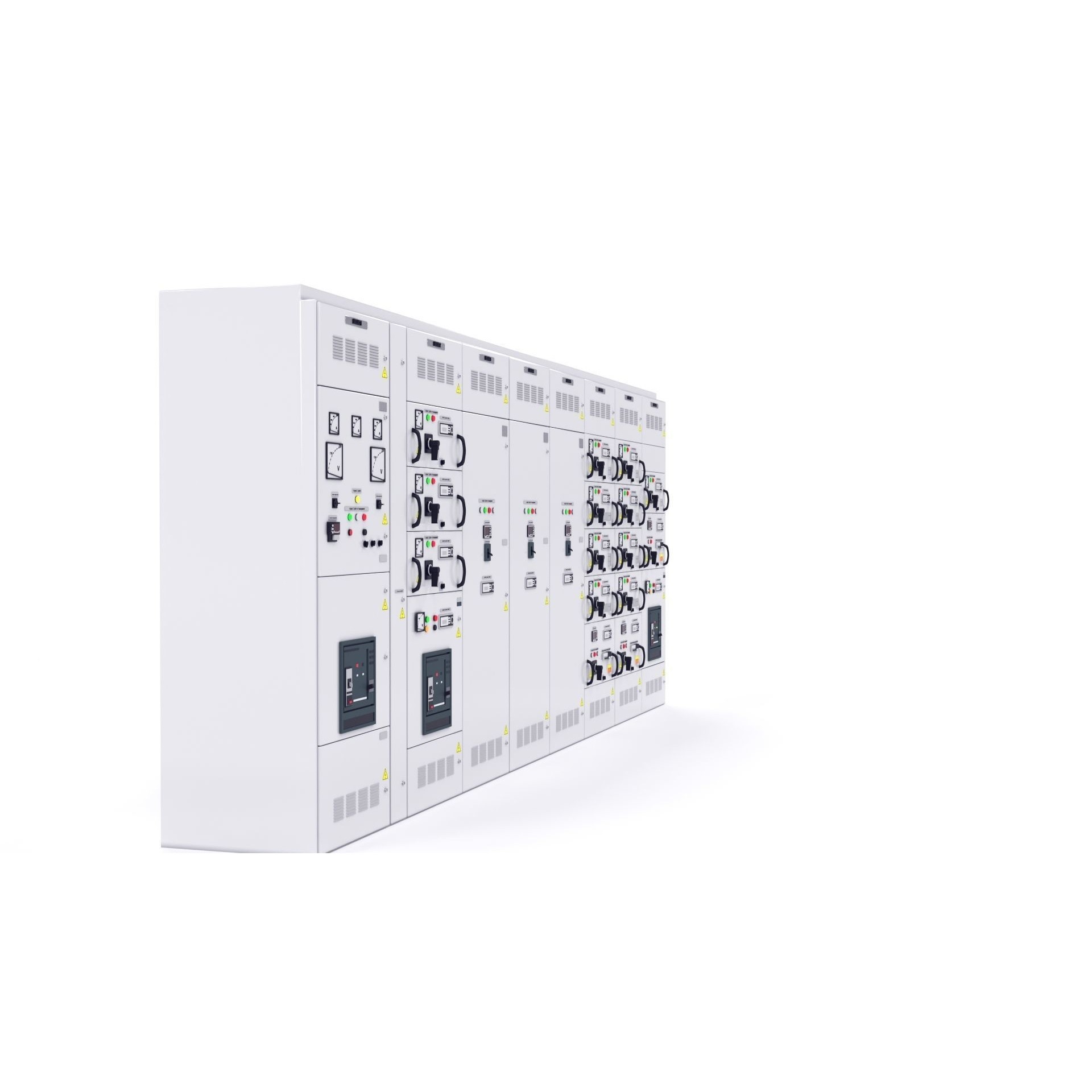 Complete Transformer Substations - Industrial 3D Model - View 12