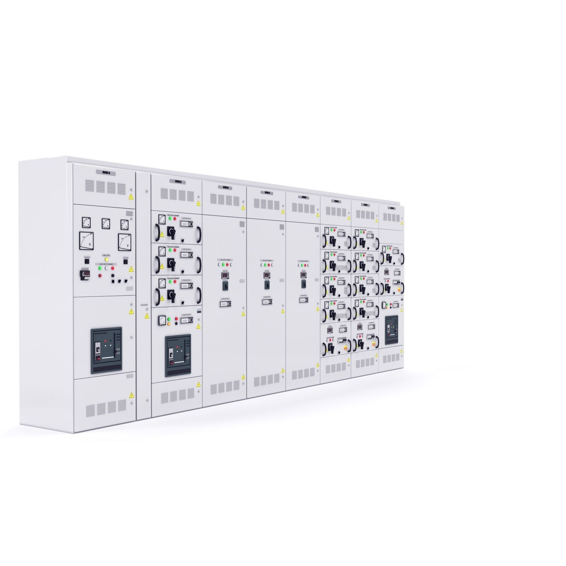 Complete Transformer Substations - Industrial 3D Model - View 13