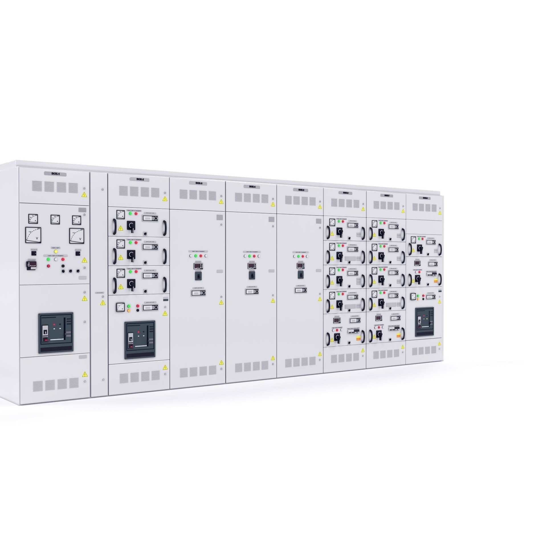 Complete Transformer Substations - Industrial 3D Model - View 14