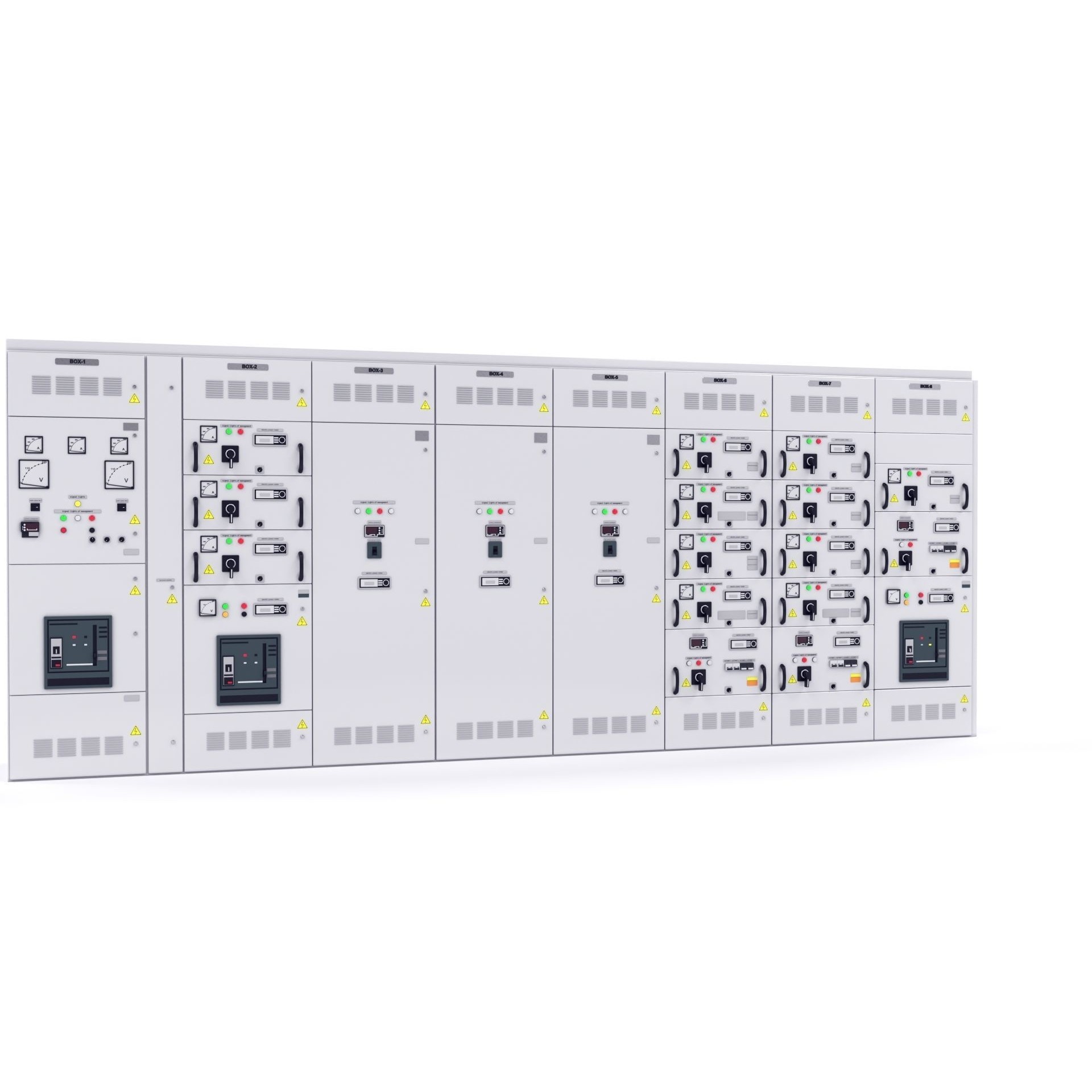 Complete Transformer Substations - Industrial 3D Model - View 15