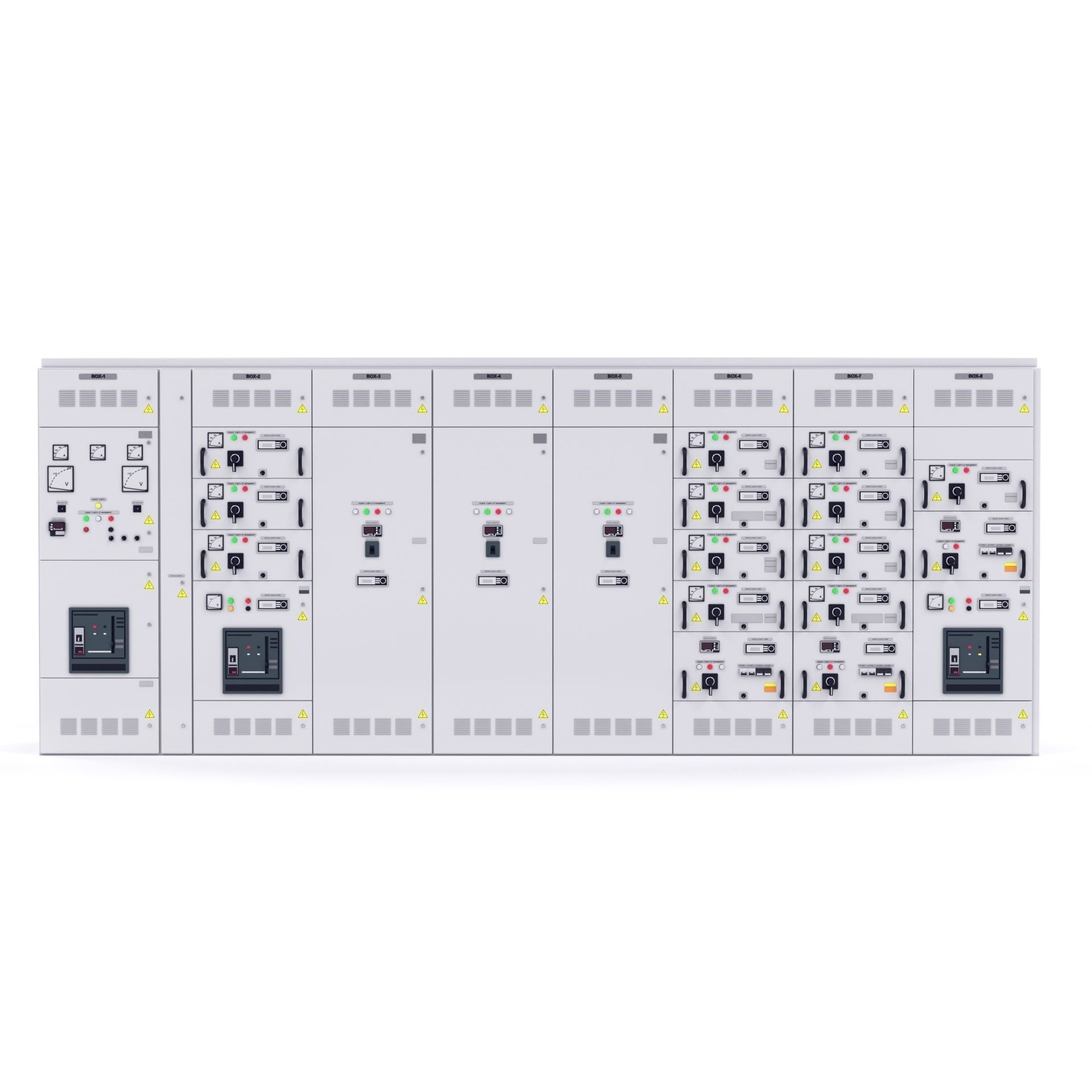 Complete Transformer Substations - Industrial 3D Model - View 16