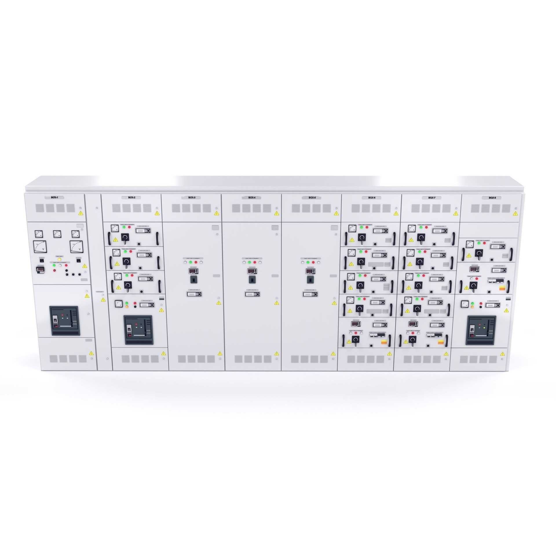 Complete Transformer Substations - Industrial 3D Model - View 17