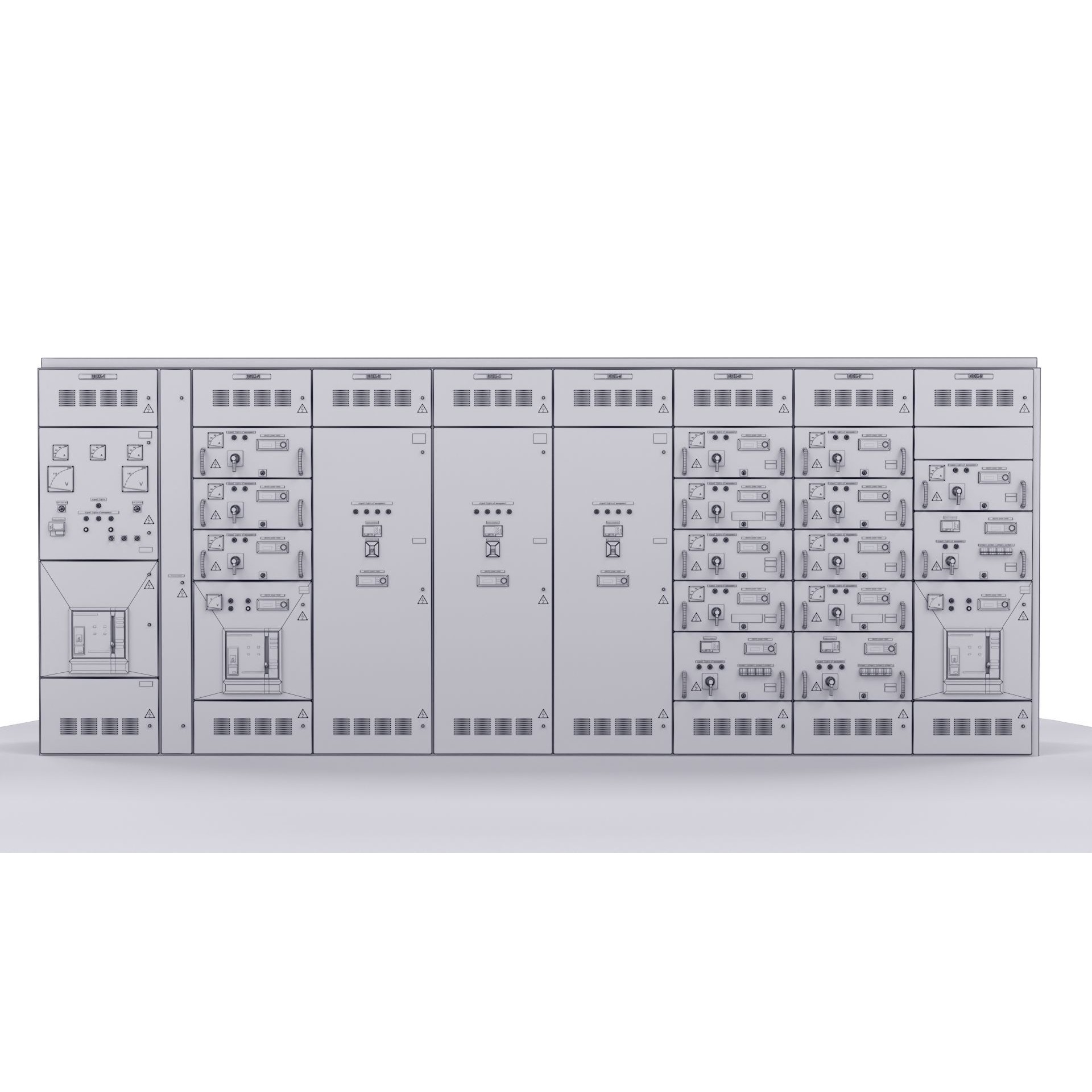 Complete Transformer Substations - Industrial 3D Model - View 18