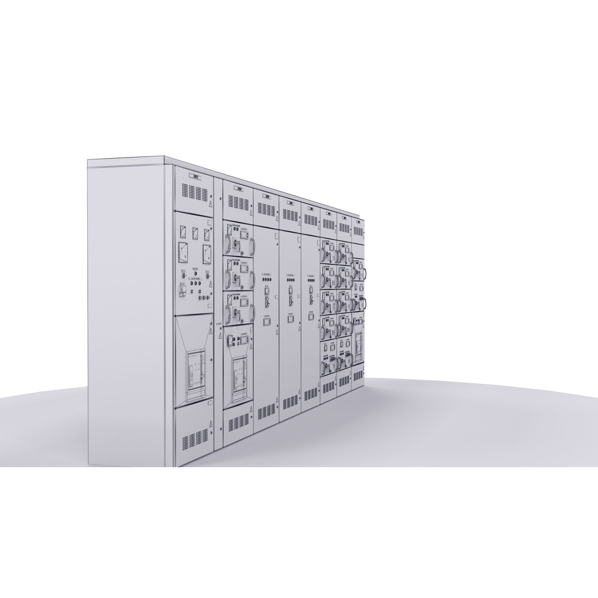 Complete Transformer Substations - Industrial 3D Model - View 19