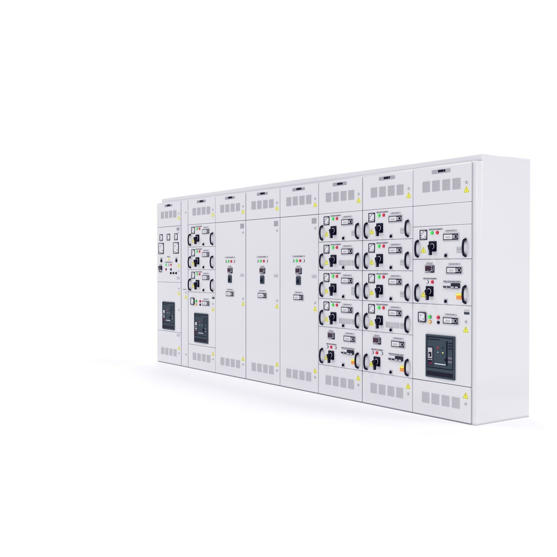 Complete Transformer Substations - Industrial 3D Model - View 5