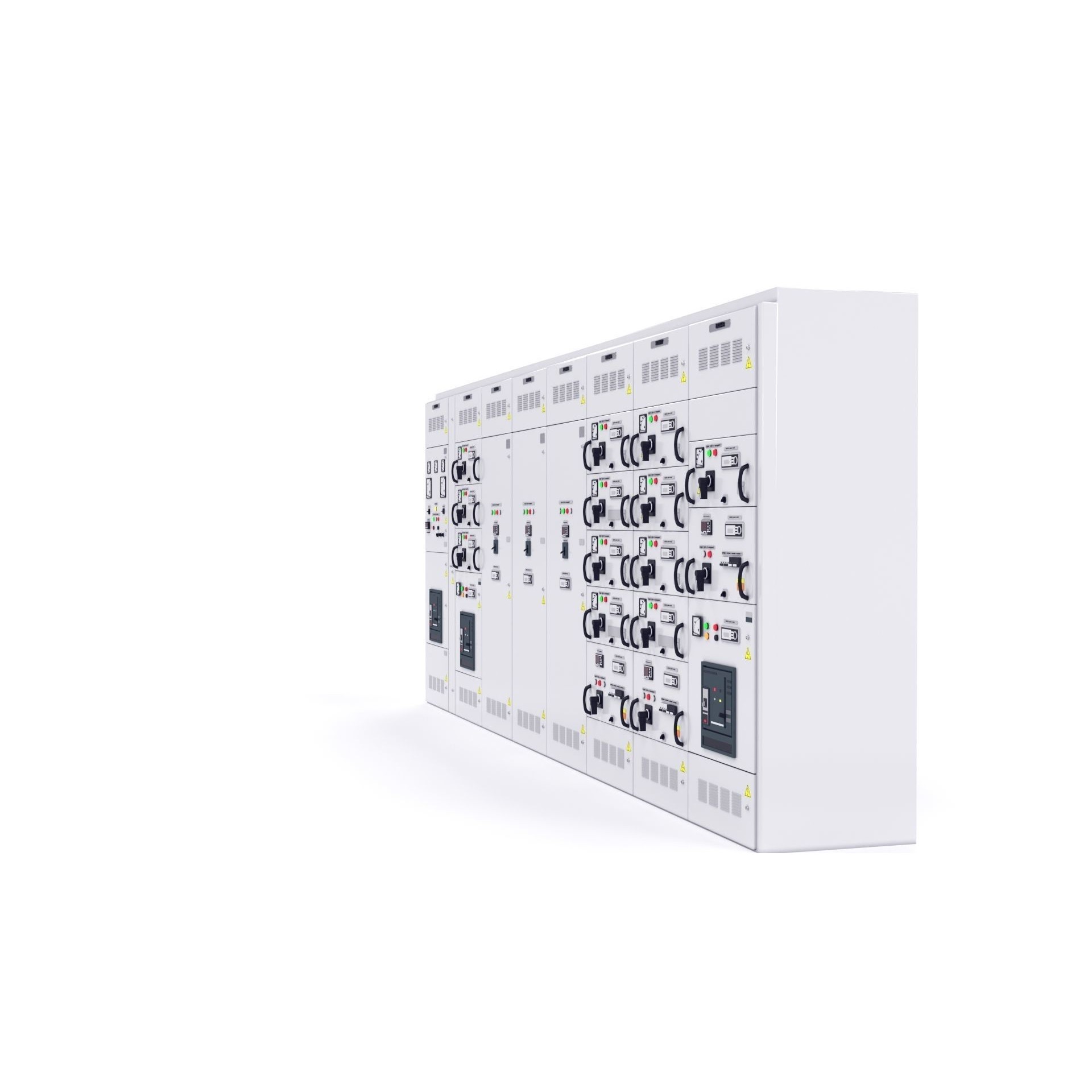 Complete Transformer Substations - Industrial 3D Model - View 6