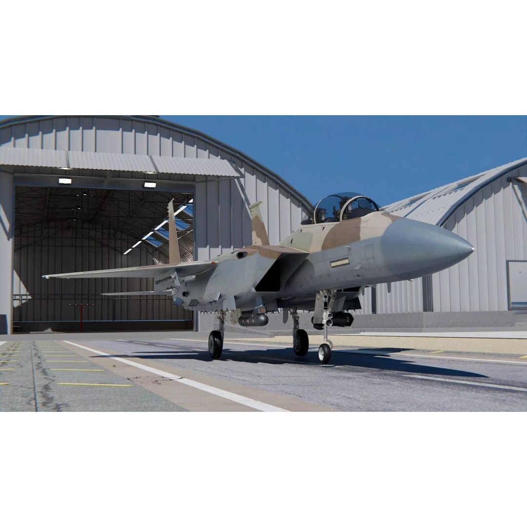 McDonnell Douglas F-15E Strike Eagle 3D Model – High Poly Game Asset, PBR Textures - View 2