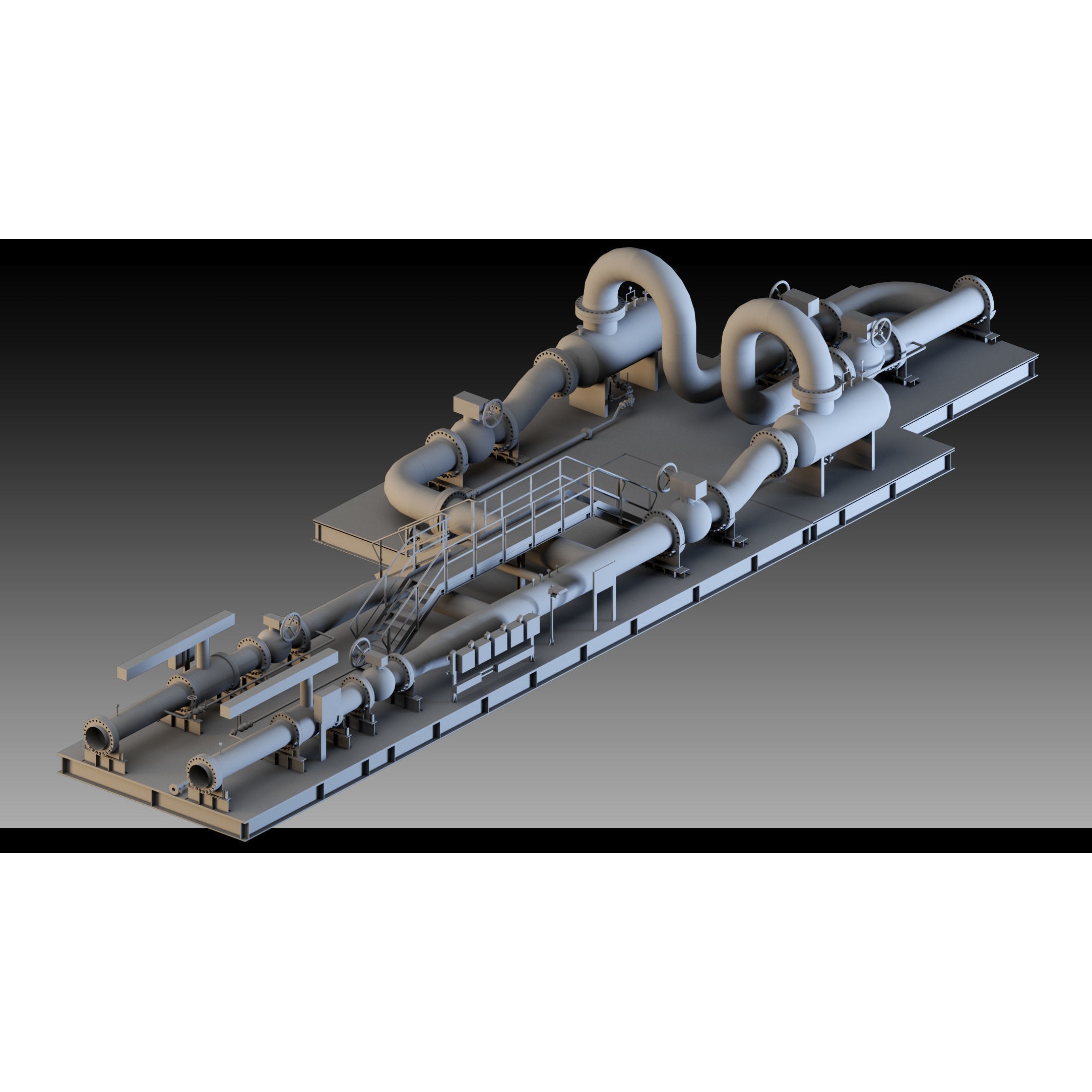 Factory Props and Details - High Detail 3D Model - View 5