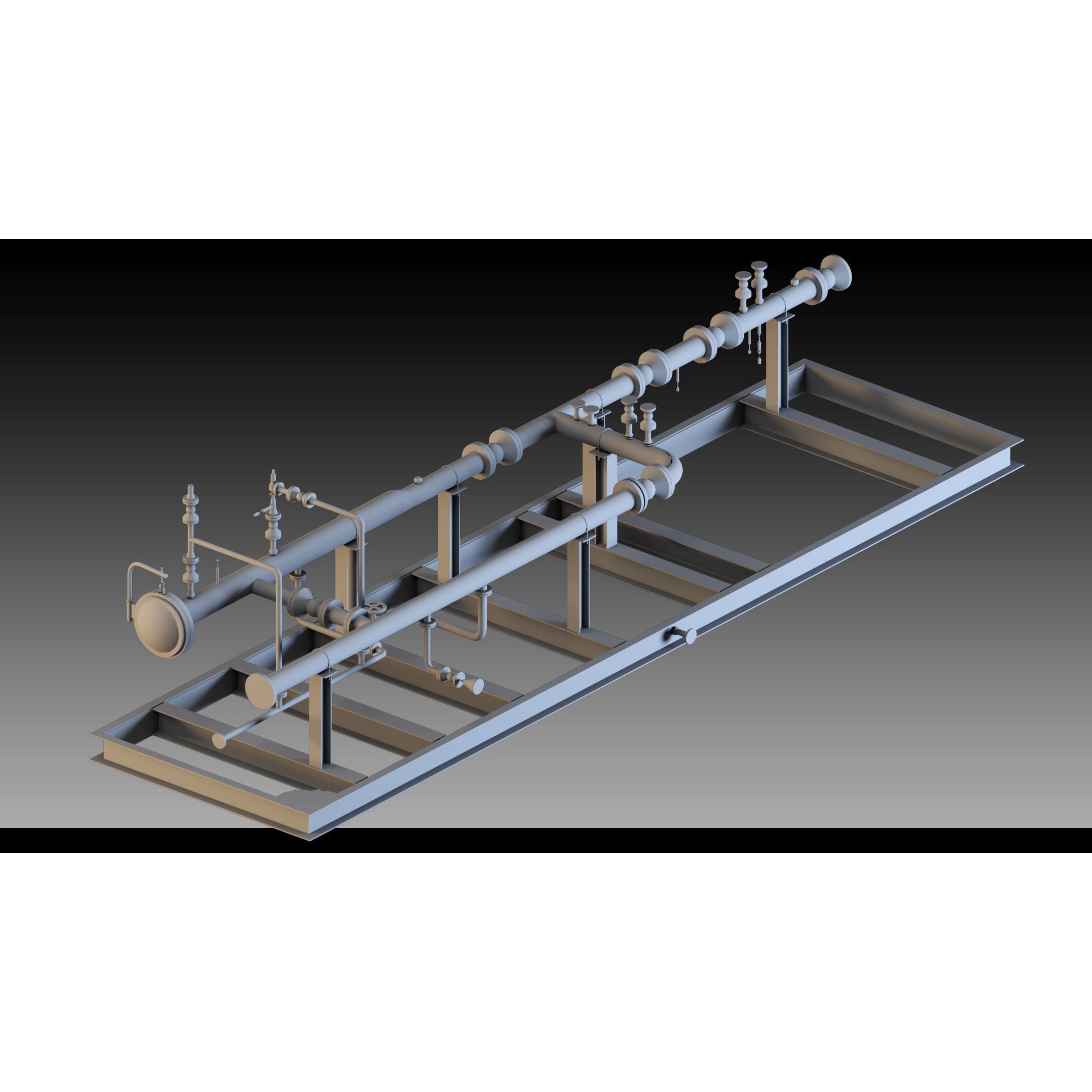 Factory Props and Details - High Detail 3D Model - View 7