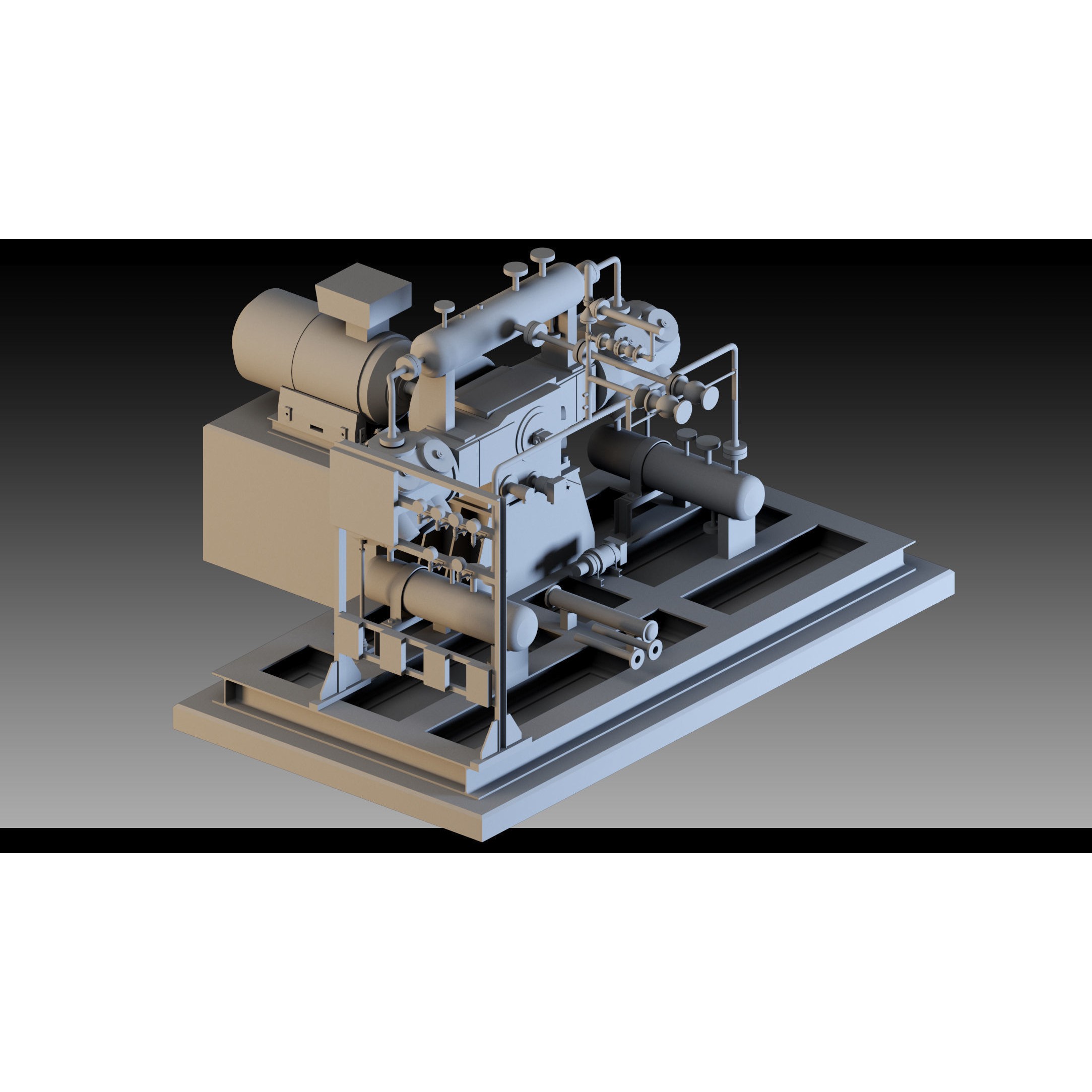 Factory Props and Details - High Detail 3D Model - View 9