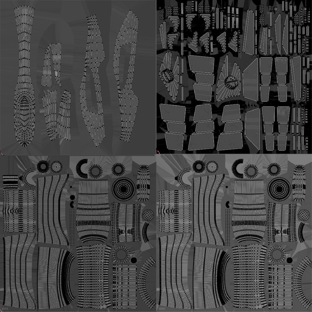 Sci-fi Aircraft 3D Model – High Poly Game Asset, FBX & OBJ Formats