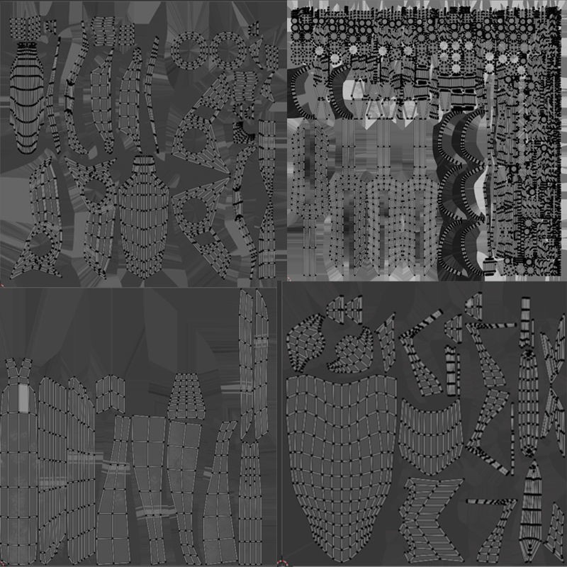 Sci-fi Aircraft 3D Model – High Poly Game Asset, FBX & OBJ Formats - View 17