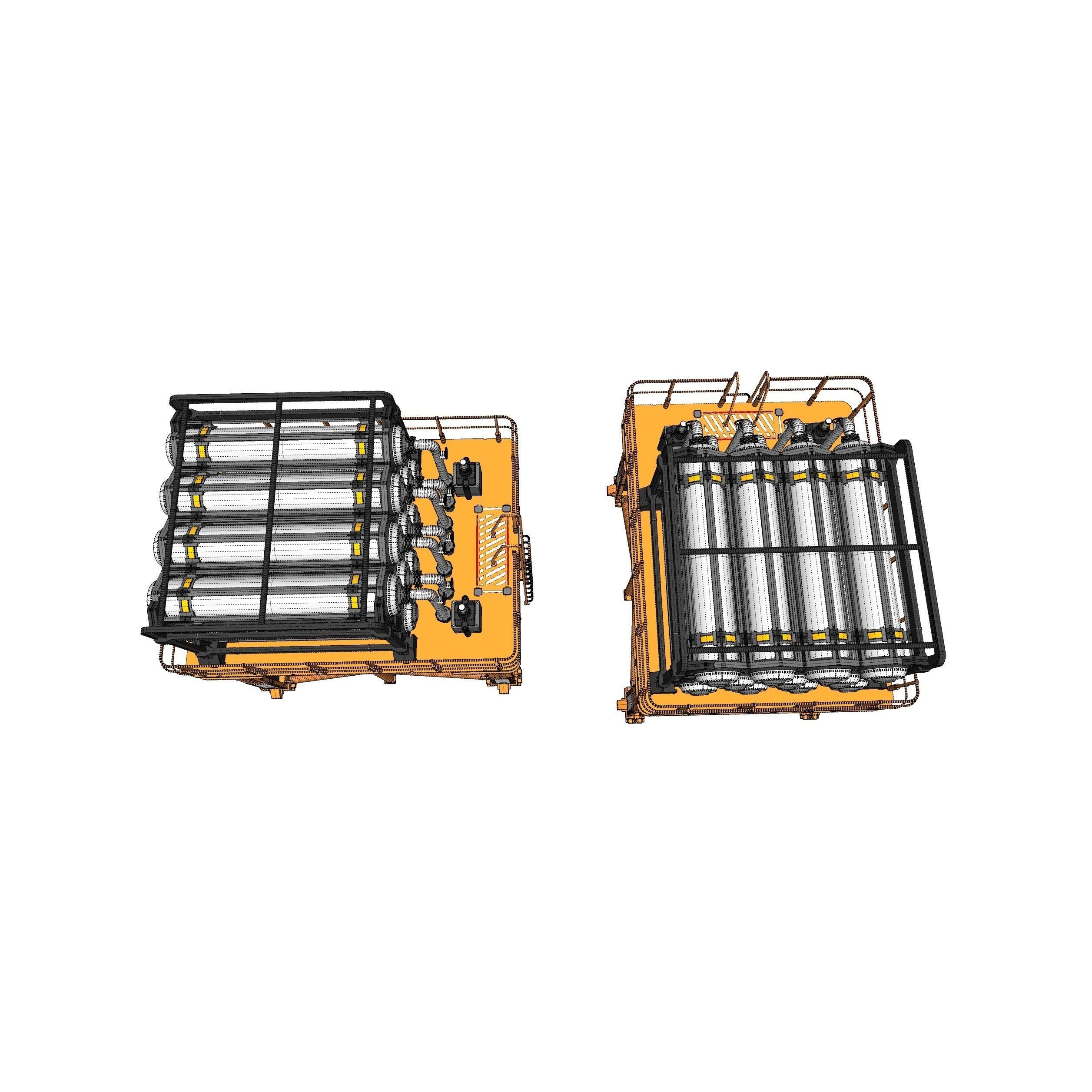 Sci-Fi Storage Tank - Game-Ready 3D Model