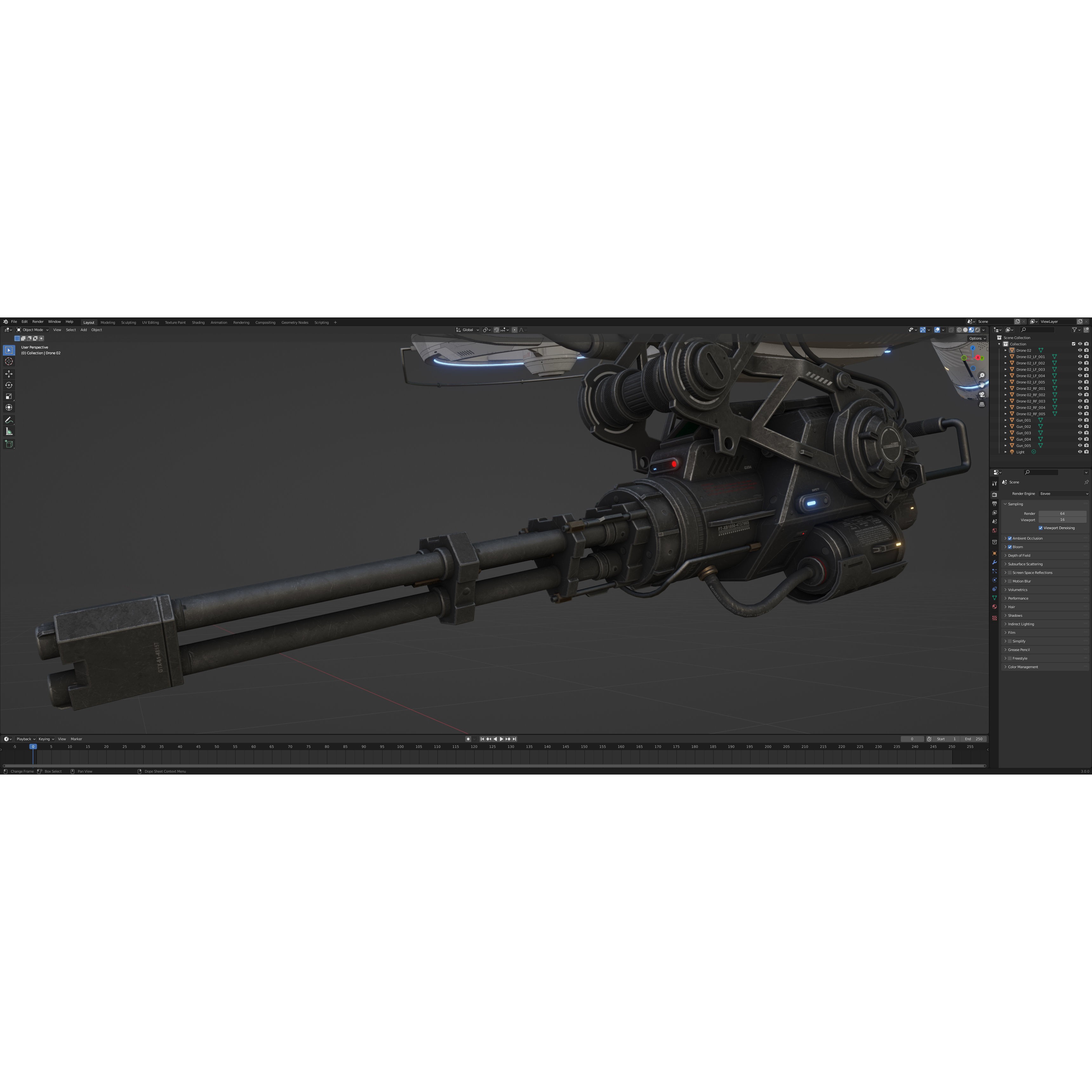 Sci-Fi Vehicle Series - Game-Ready PBR 3D Model - View 26