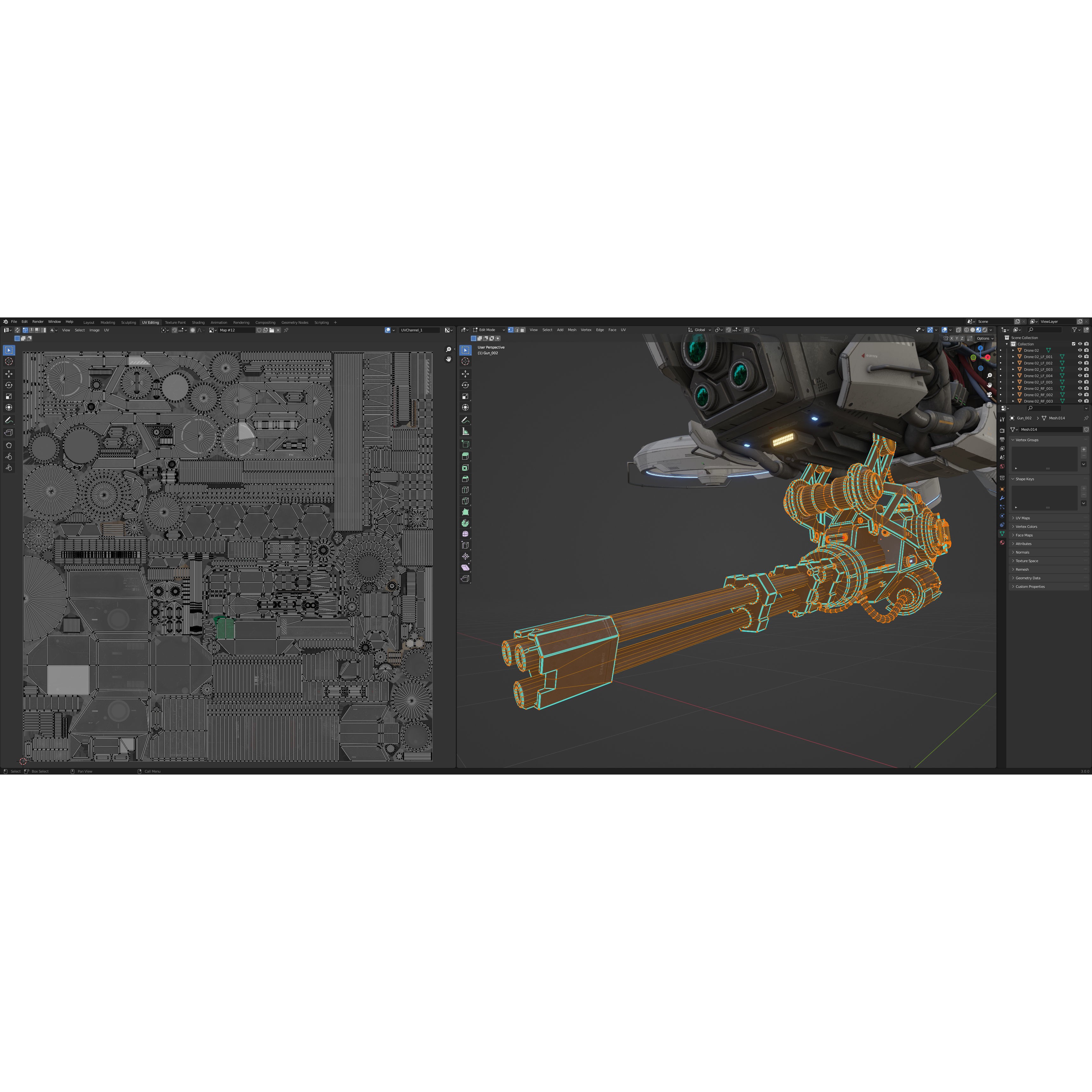 Sci-Fi Vehicle Series - Game-Ready PBR 3D Model - View 29