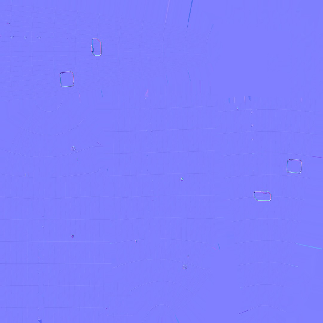 Vintage Commercial Airliner 3D Model – Retro Design, FBX - View 27