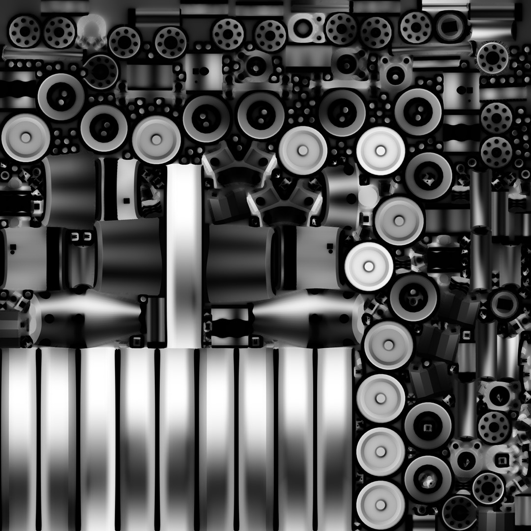 Vintage Commercial Airliner 3D Model – Retro Design, FBX - View 29