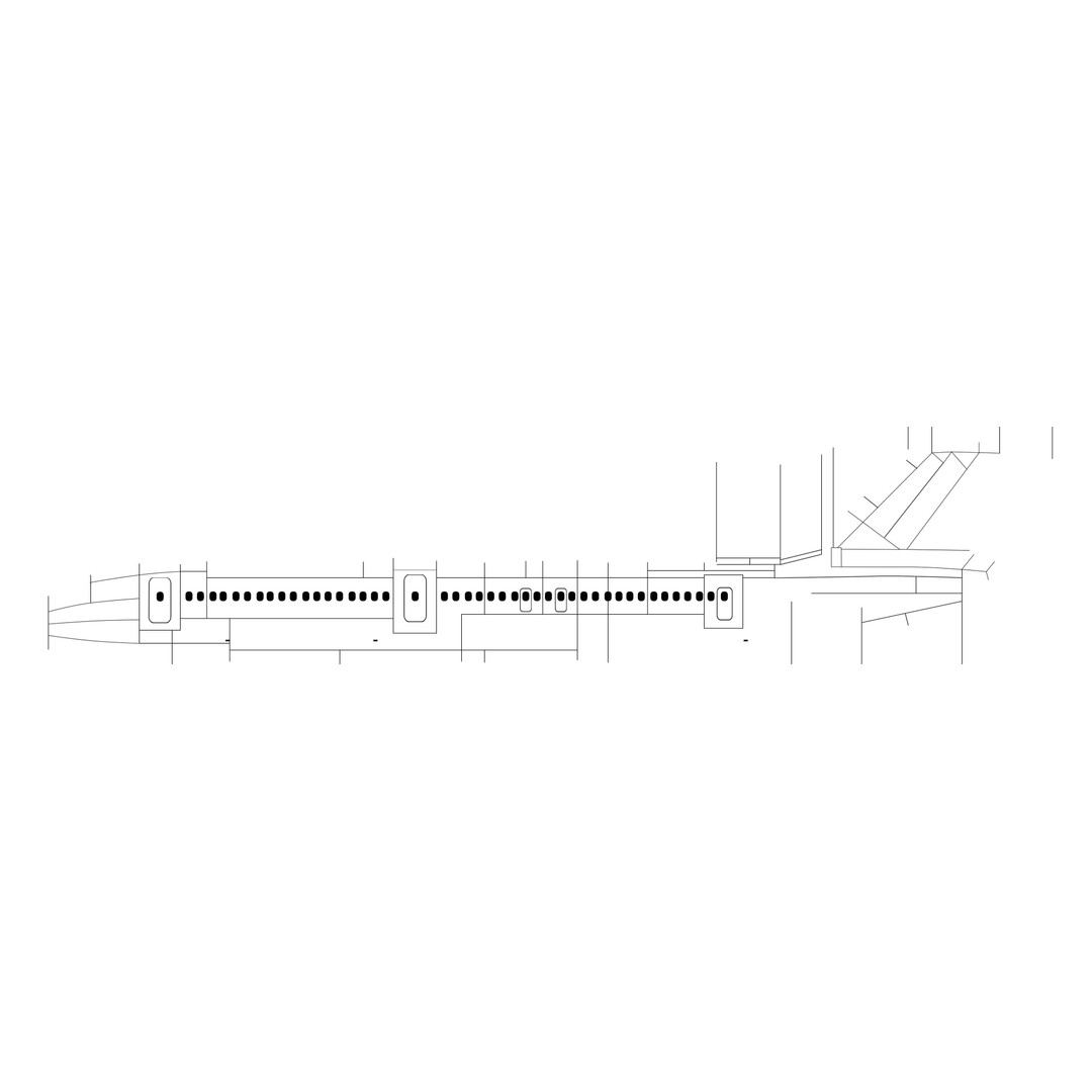 Tu-154 3D Model – Detailed Jet Airliner with Animation, FBX - View 23