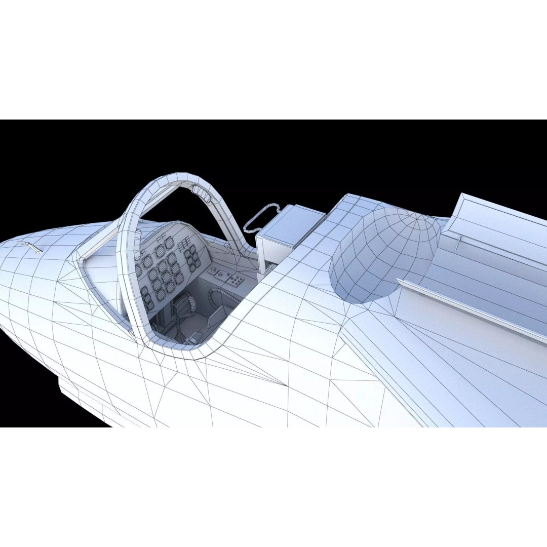 XV-2 Convertiplane 3D Model – Experimental VTOL Aircraft, FBX & OBJ