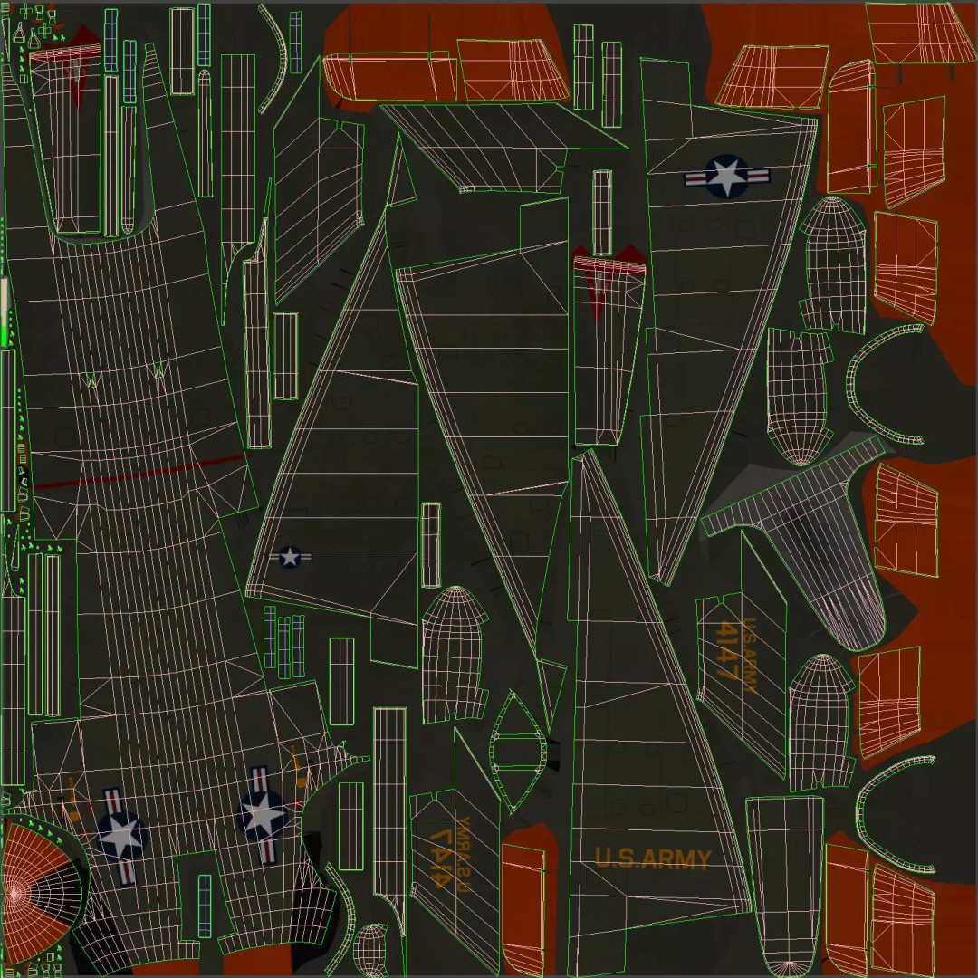 XV-2 Convertiplane 3D Model – Experimental VTOL Aircraft, FBX & OBJ - View 24
