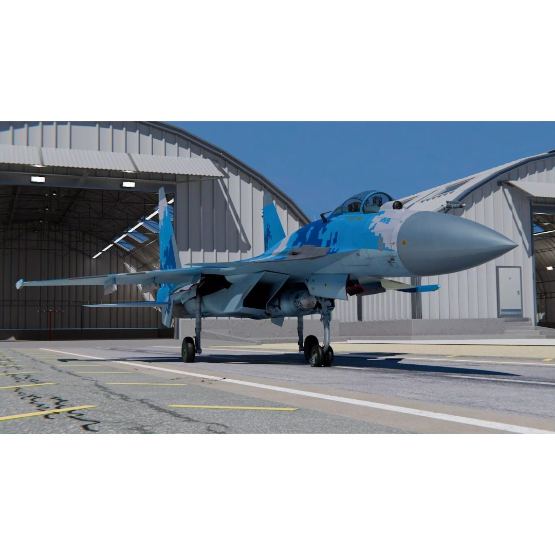Sukhoi Su-37 3D Model – High Poly Military Aircraft, FBX, PBR Textures - View 2