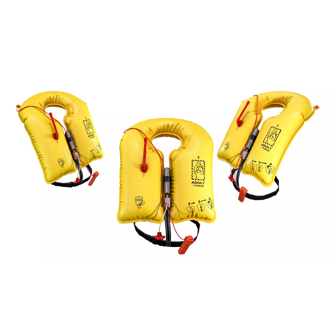 Airplane Life Jacket 3D Model – Low Poly Game-Ready Asset, FBX - View 2