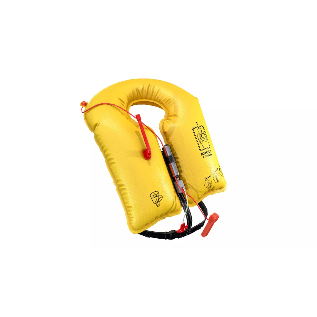 Airplane Life Jacket 3D Model – Low Poly Game-Ready Asset, FBX - View 4