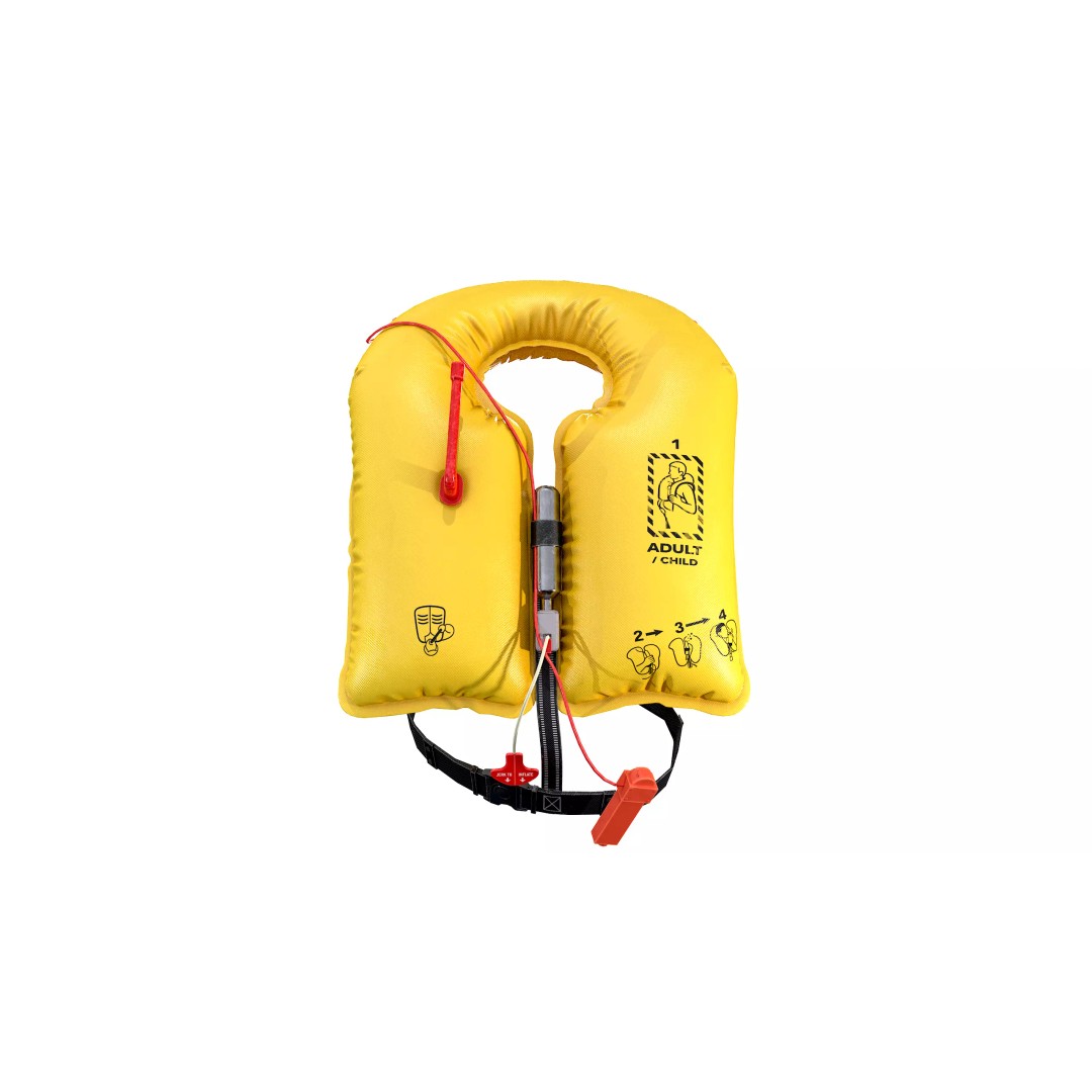 Airplane Life Jacket 3D Model – Low Poly Game-Ready Asset, FBX - View 5