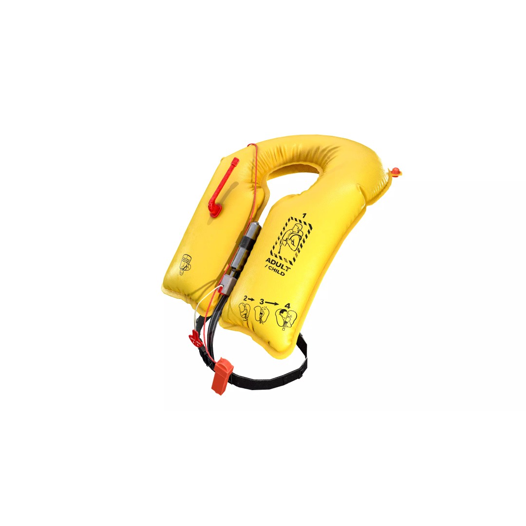 Airplane Life Jacket 3D Model – Low Poly Game-Ready Asset, FBX - View 7