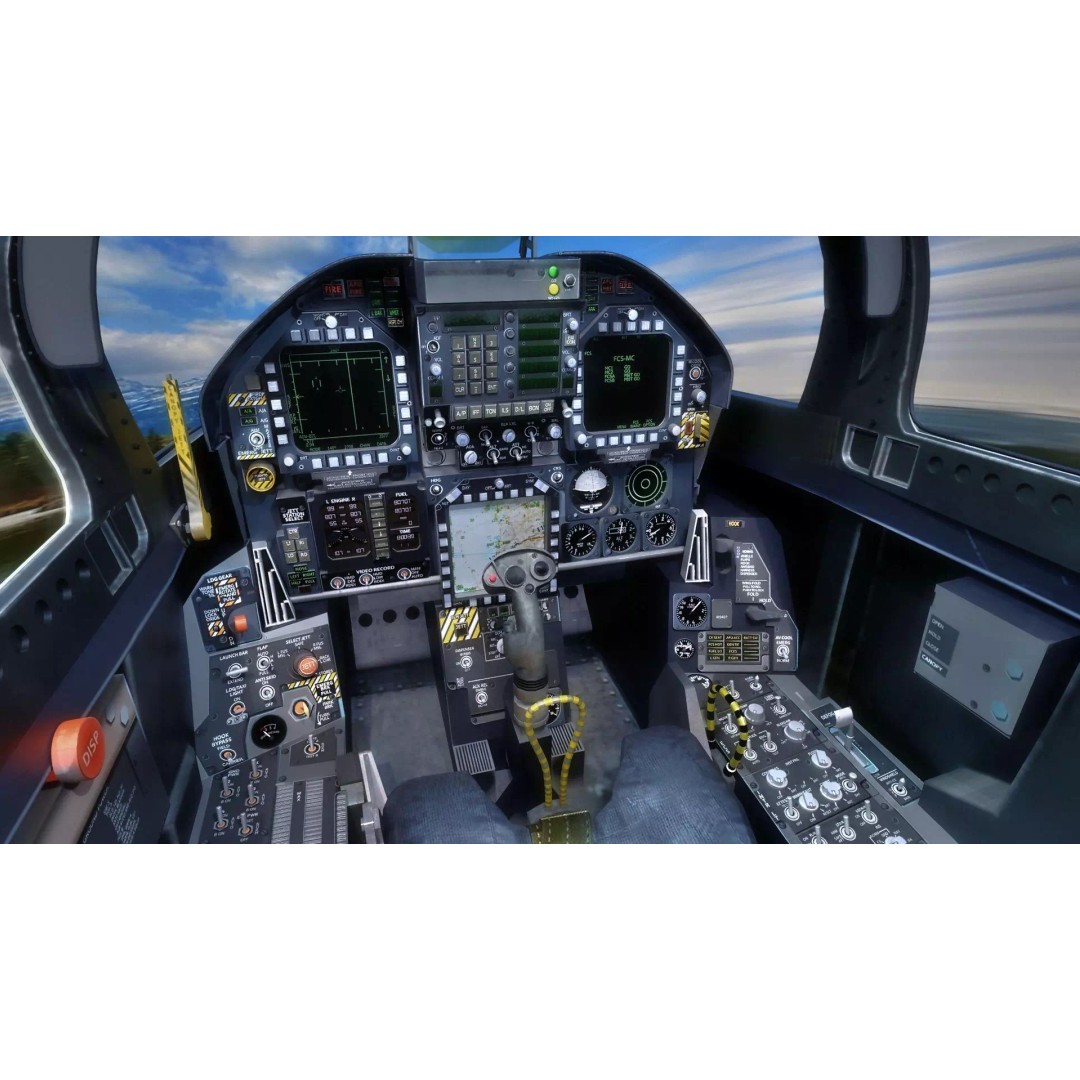 F/A 18 Hornet 3D Model – Fully Rigged Low Poly Aircraft for Animation - View 33